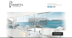 Desktop Screenshot of parrottarealestate.com